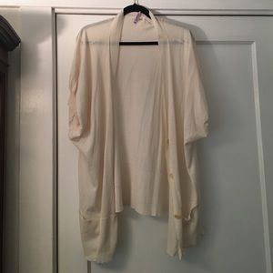 COPY - Oversized lightweight cream cardigan Max Studio